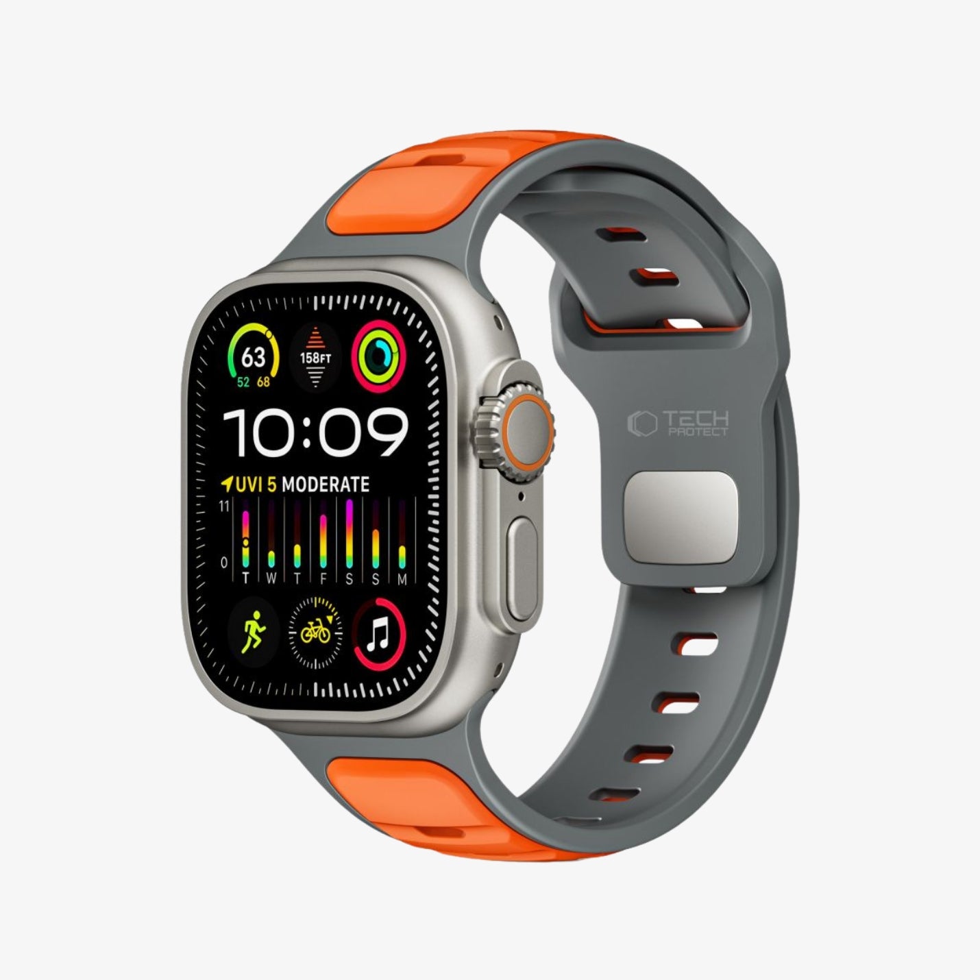 სამაჯური Tech-Protect Icon Band Line – მაღალი ხარისხის Apple Watch Strap, კომფორტული და გამძლე დიზაინით.