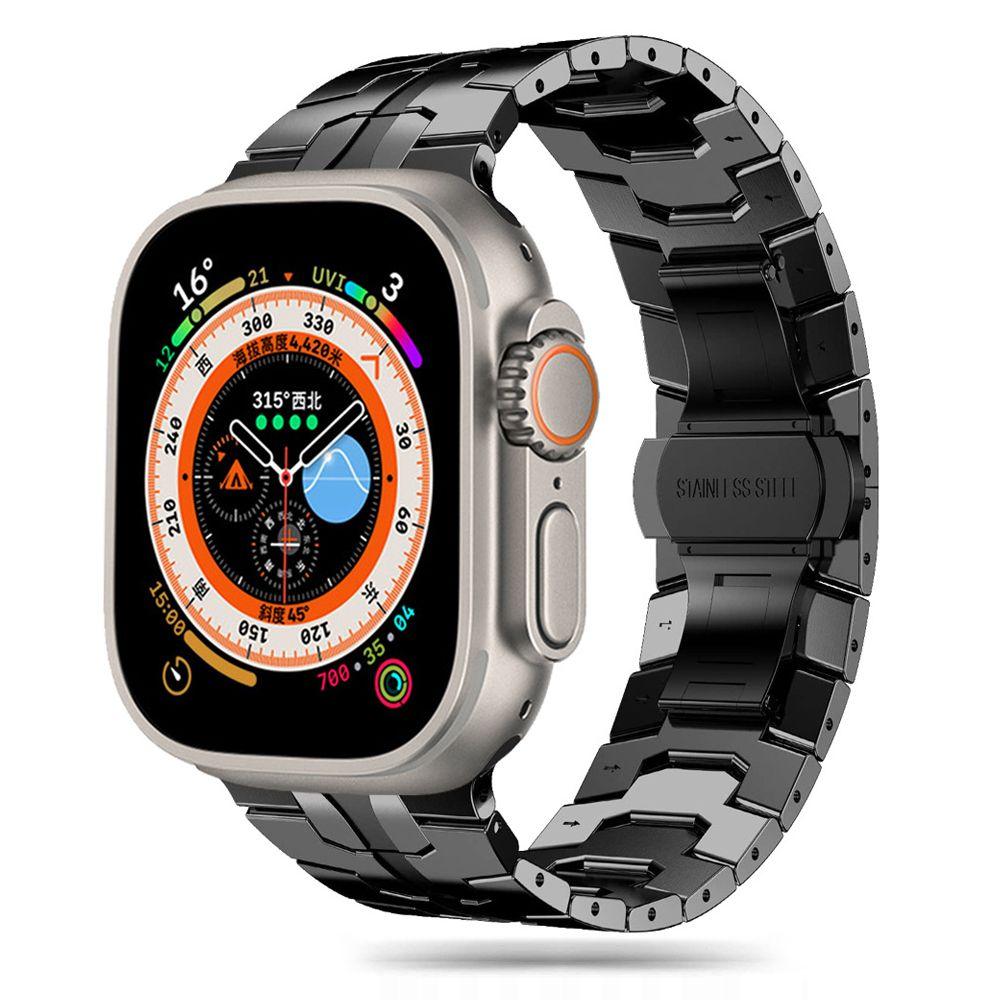 Tech-Protect Stainless Band – უჟანგავი ფოლადის სამაჯური Apple Watch Ultra და Apple Watch Series საათებისთვის, Tech-Protect Stainless Band – stainless steel strap for Apple Watch Ultra and Apple Watch Series