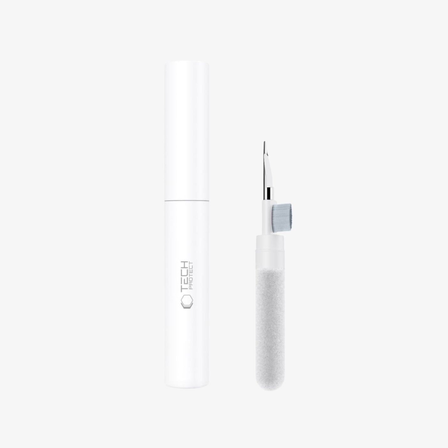 საწმენდი Tech-Protect CS02 Cleaner Set 3in1 – AirPods და Galaxy Buds ყურსასმენების ბალიშებისა და ზედაპირების დასაცავად და გასაწმენდად.