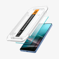 ეკრანის დამცავი Spigen GLAS.tR EZ Fit Galaxy S25 Ultra