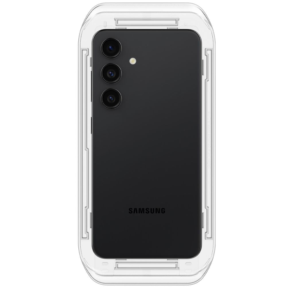 Spigen GLAS.tR EZ Fit ეკრანის დამცავი Galaxy S25-ისთვის – ბრონრებული დამცავი თითის ანაბეჭდის სენსორის მხარდაჭერით, ს25 ბრონი საუკეთესო დაცვასთან ერთად. Spigen GLAS.tR EZ Fit Screen Protector for Galaxy S25 – armored protection with fingerprint sensor compatibility, perfect for S25 in tbilisi