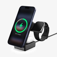 უსადენო დამტენი Spigen 3 in 1 Foldable Wireless Charger Stand 25W QI2.2