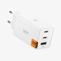 ადაპტერი Spigen Essential 3-Port 67W NetWork Charger