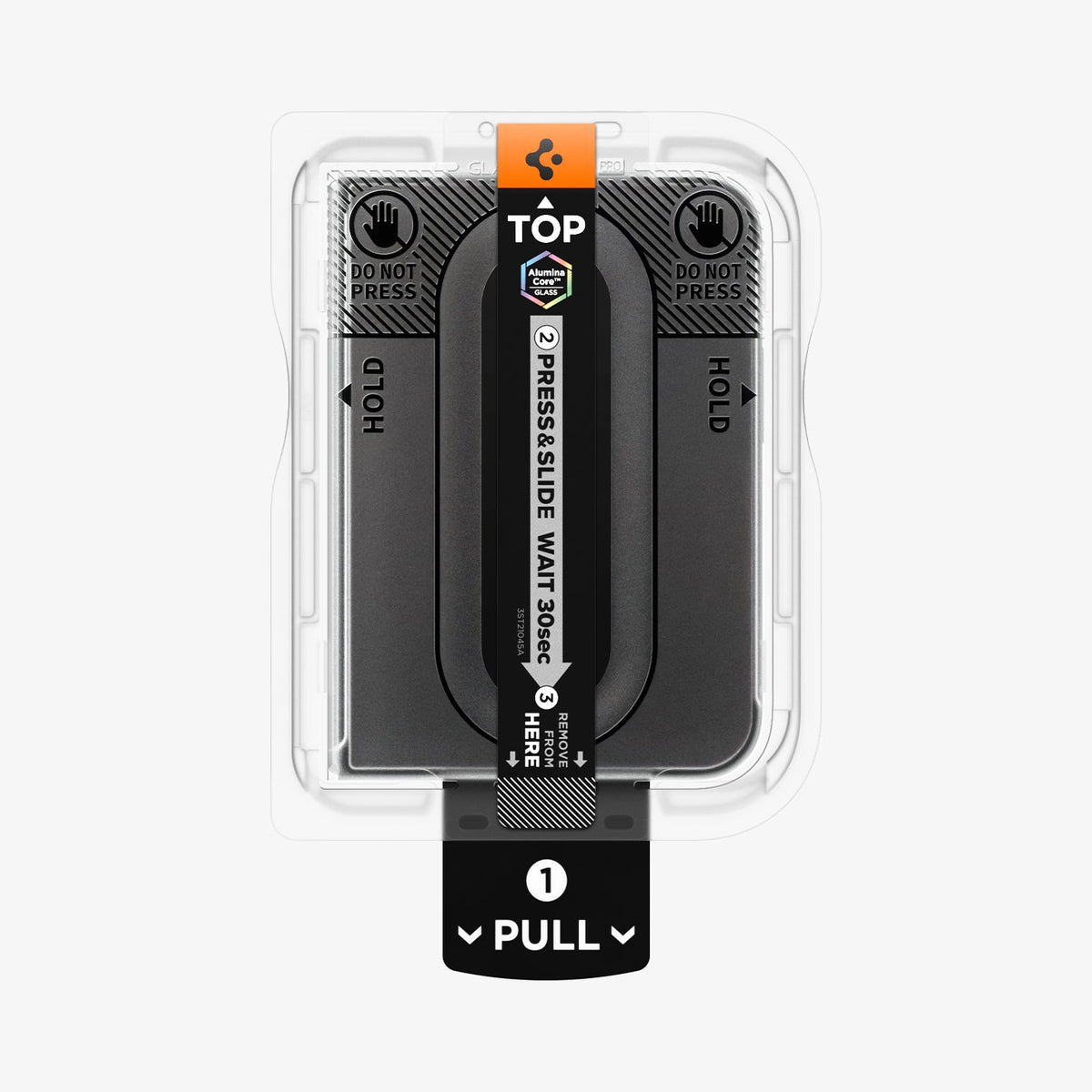 iPhone Duo ეკრანის დამცავი Spigen GLAS.tR EZ Fit AC სენსორების მხარდაჭერით