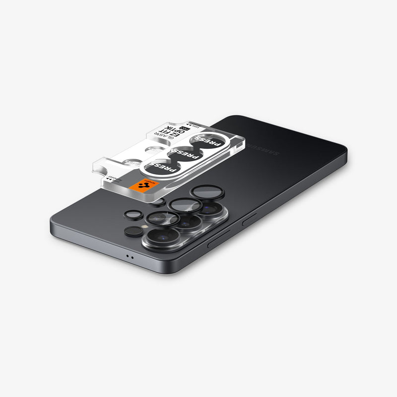 Galaxy S26 Ultra კამერის შუშა Spigen Optik Pro ფოტოს ხარისხის შენარჩუნებით