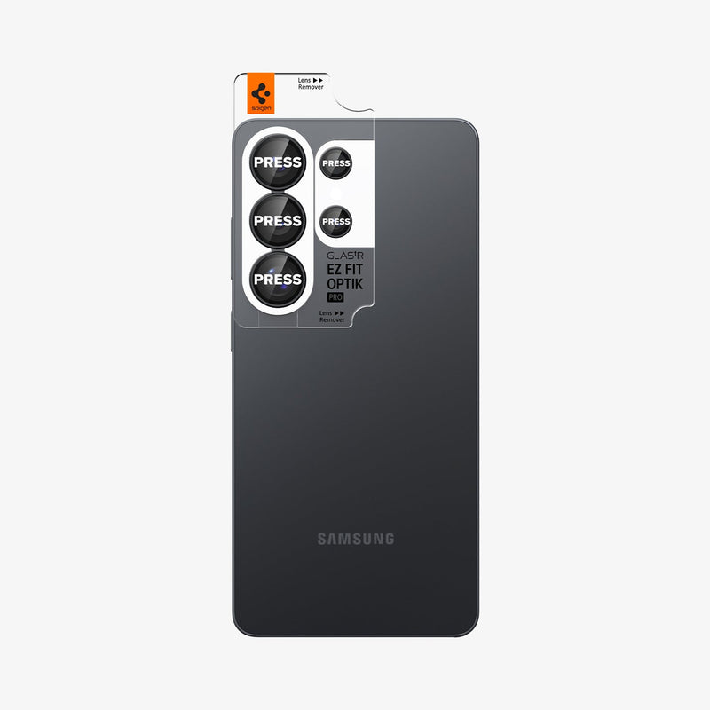 პრემიუმ ბრონი შუშა Spigen Optik Pro Galaxy S26 Ultra-ისთვის
