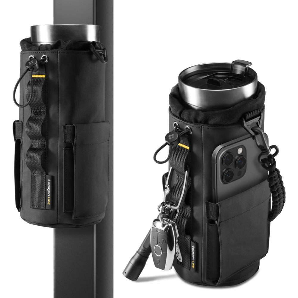 Spigen Tumbler Holder Bag LF500 თერმოსის ჩანთა კომფორტული დიზაინით