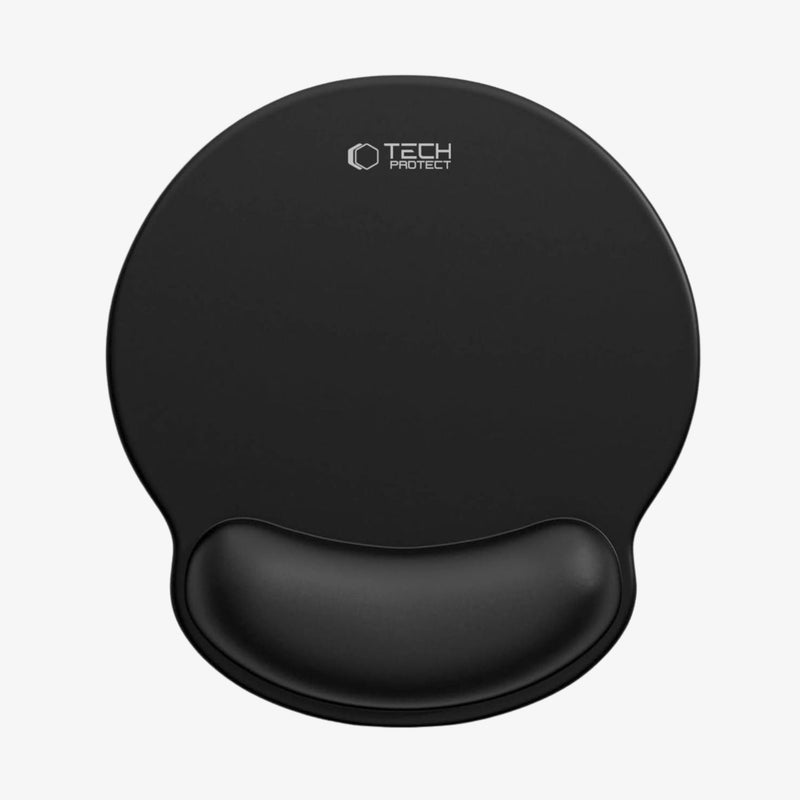 Tech-Protect A200 მაუს პადი გელის ხელის დასაყრდენით – ერგონომიული და კომფორტული მაუსის დასადები 25x22.5 სმ.