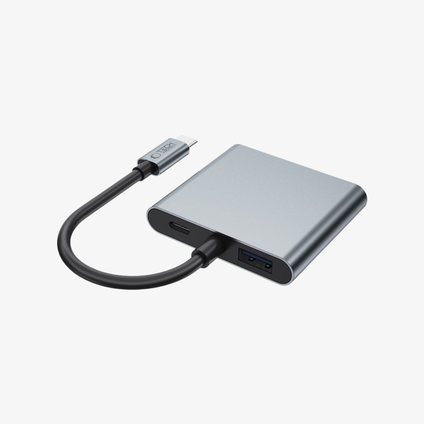 USB-C Hub Tech-Protect HB08 4K 60Hz HDMI მხარდაჭერით