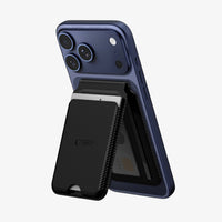 მაგნიტური საფულე Tech-Protect MagWallet Stand Universal Card Holder Carbon
