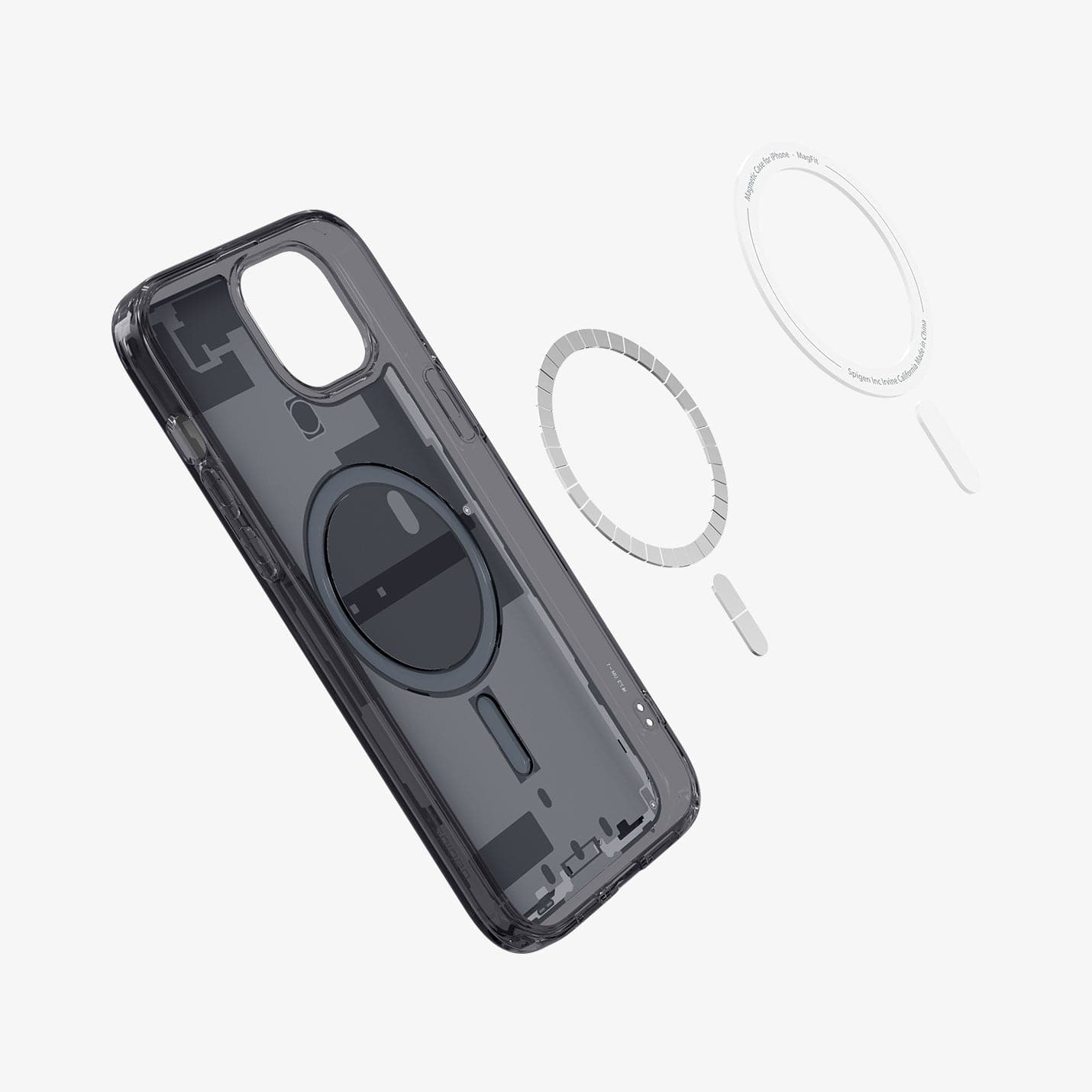 ქეისი Spigen Zero One With MagSafe iPhone 15 - განსხვავებული ჩასადები პრემიუმ კლასის მასალით, Spigen Zero One With MagSafe iPhone 15 Case - a unique case with premium materials