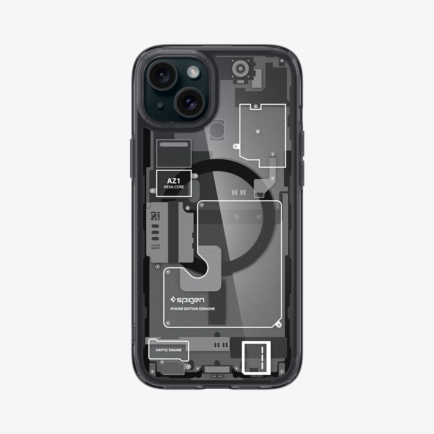 ქეისი Spigen Zero One With MagSafe iPhone 15 - განსხვავებული ჩასადები პრემიუმ კლასის მასალით, Spigen Zero One With MagSafe iPhone 15 Case - a unique case with premium materials